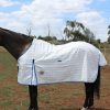 Poly Cotton Diamond Check Rugs~Without Surcingles