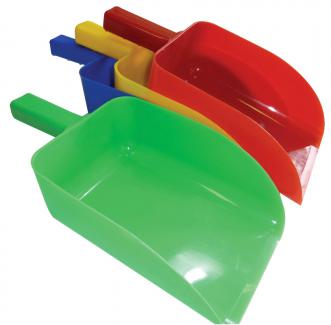 LARGE OPEN FOOD SCOOP- Assorted Colours