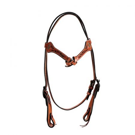 Fort Worth Iroquois Knotted Headstall