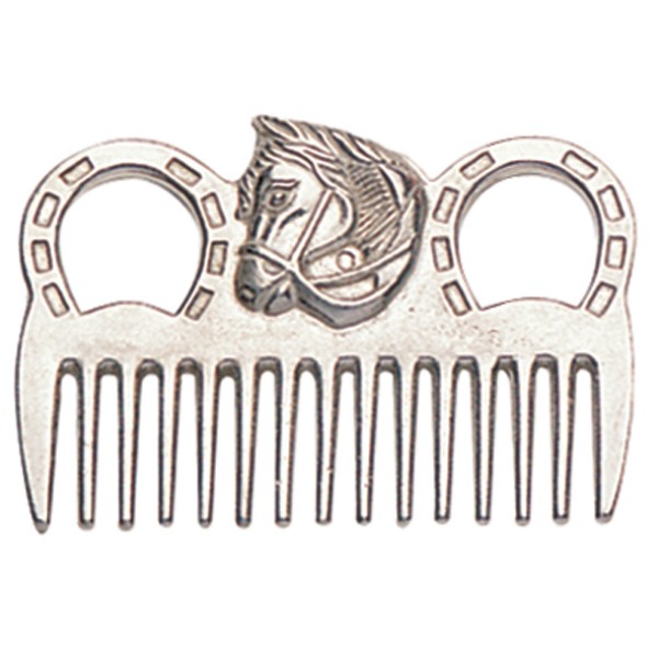 Aluminium Horsehead Mane Comb - Heads To Tails Horseware