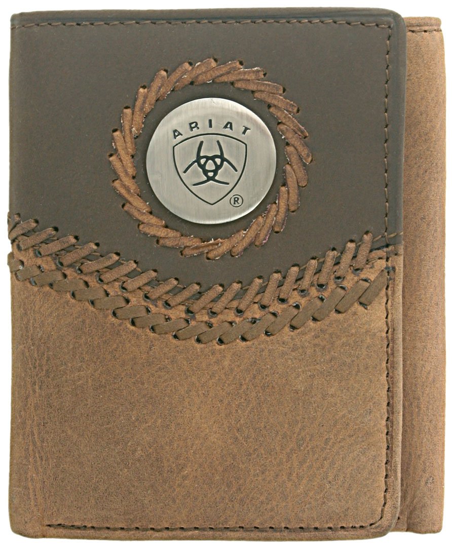 Ariat Tri-Fold Wallet – Two Toned Accents