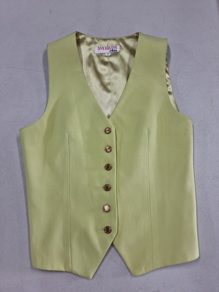 Childs Green Show Vest Size 10