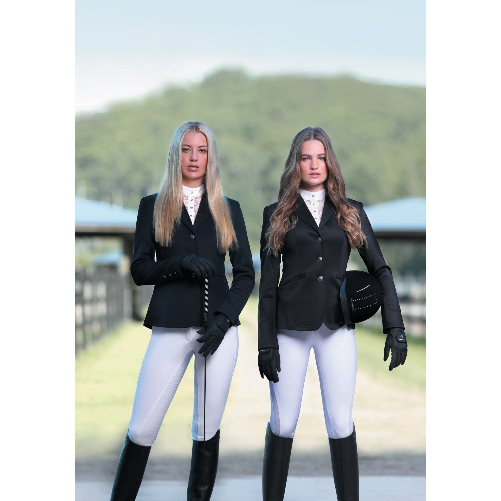 Huntington Hudson Ladies Riding Jacket – Navy