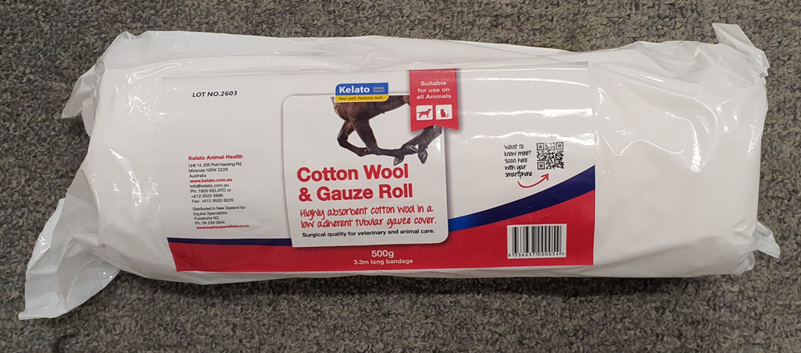 Kelato Cotton Wool & Gauze
