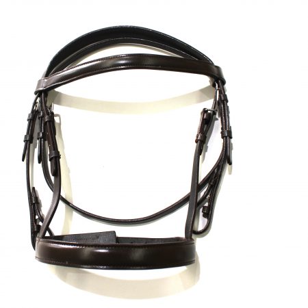Heads To Tails – Brown Snaffle Bridle
