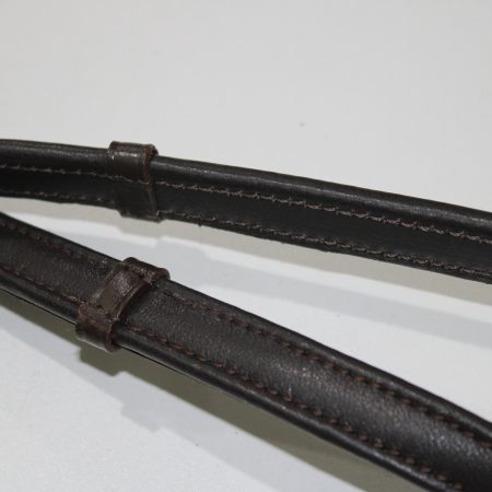 Heads To Tails – Padded Brown Leather Reins