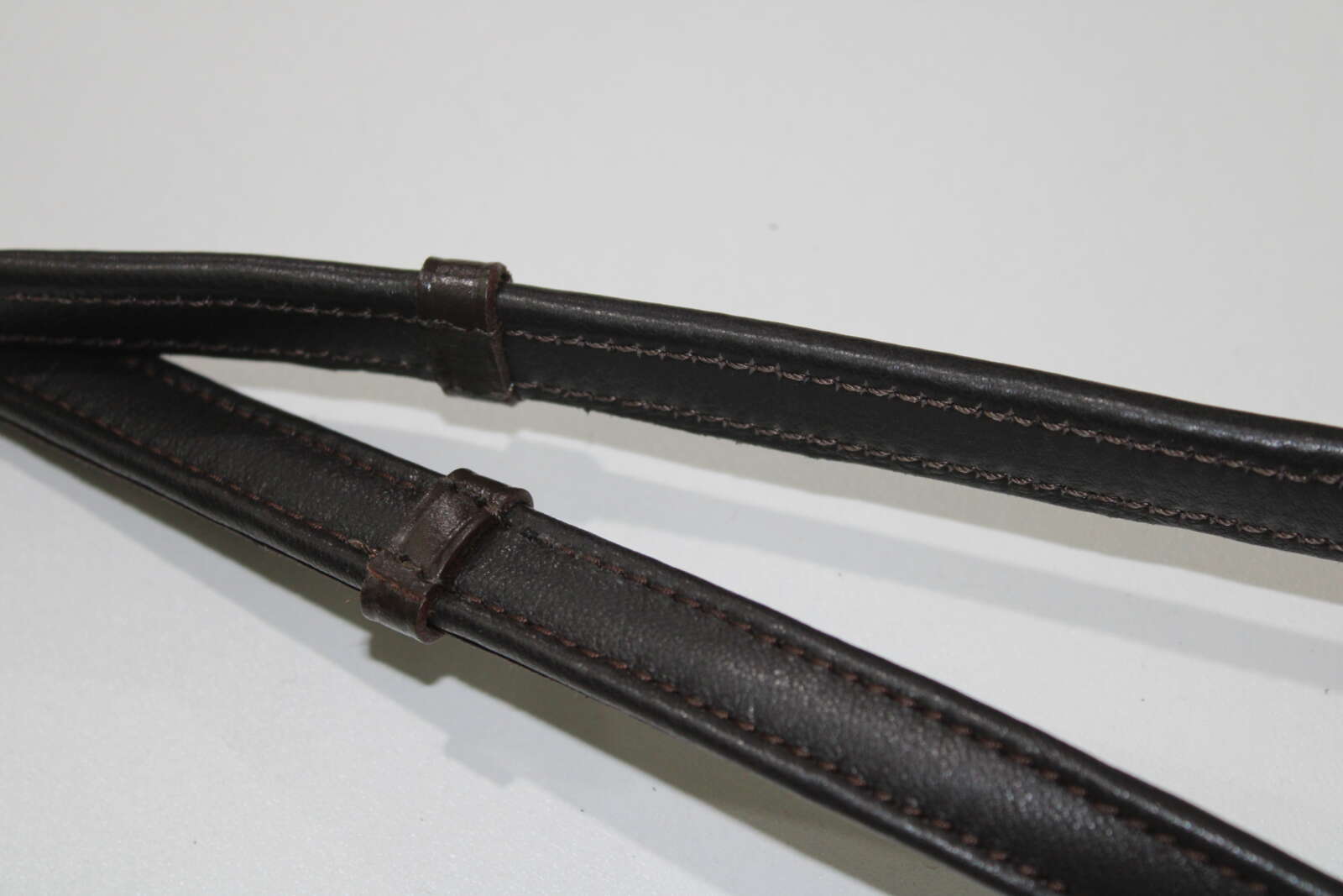 Heads To Tails – Padded Brown Leather Reins