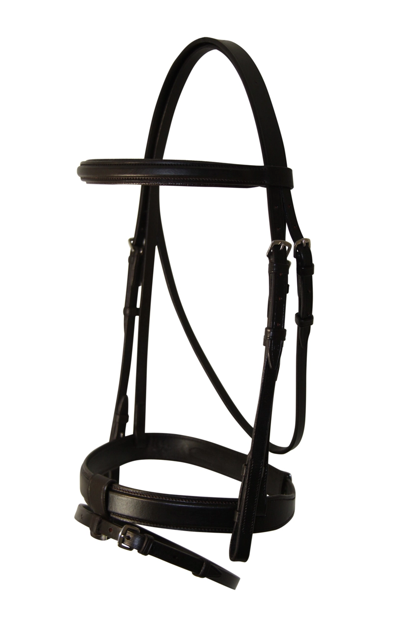 The Newcomer Snaffle Bridle With Laced Reins