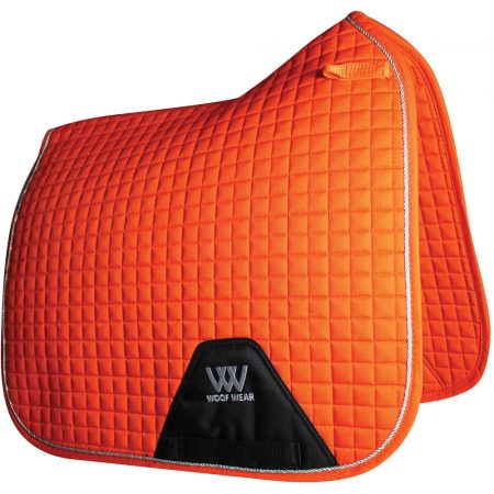 Woof Wear Dressage Saddlecloth Full – Orange