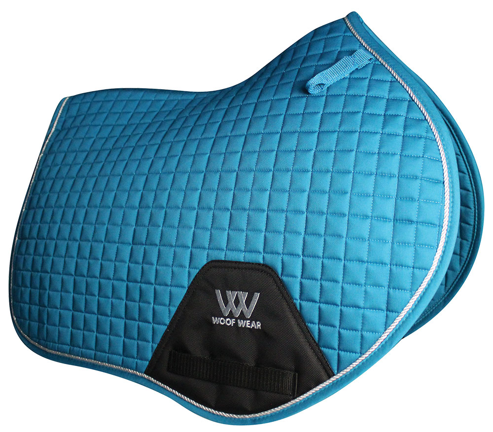 Woof Wear Close Contact Saddle Cloth – Turquoise