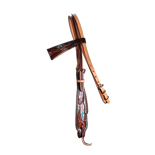 Fort Worth Pink Apache Headstall
