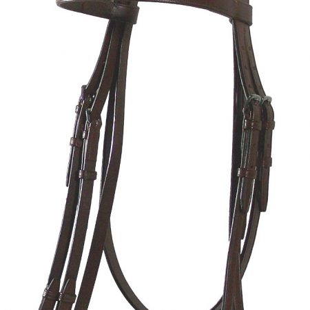 Fine Stitched Classic Weymouth Bridle -Complete With Reins