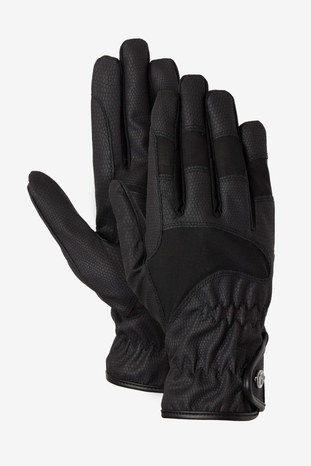 B Vertigo Flex Riding Gloves-Black