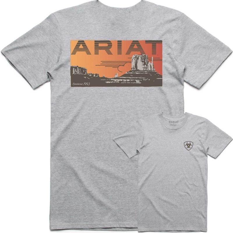 Ariat Boys Traditional T-Shirt – Grey