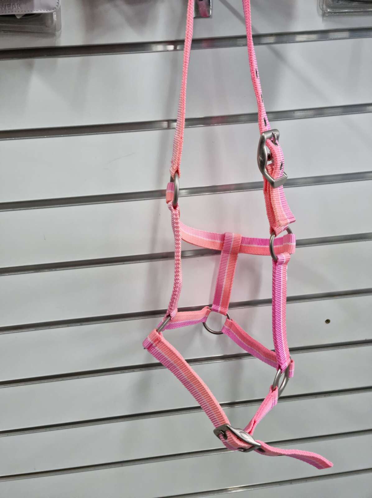 Heads To Tails Halters-Pink & White