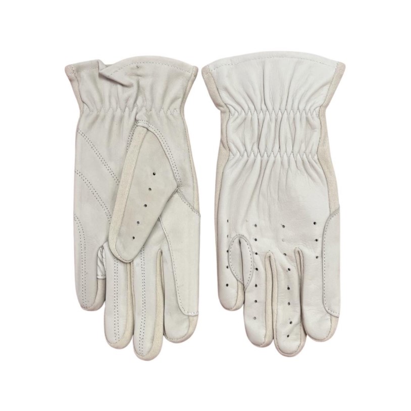 Showcraft – Leather & Spandex Glove- Bone