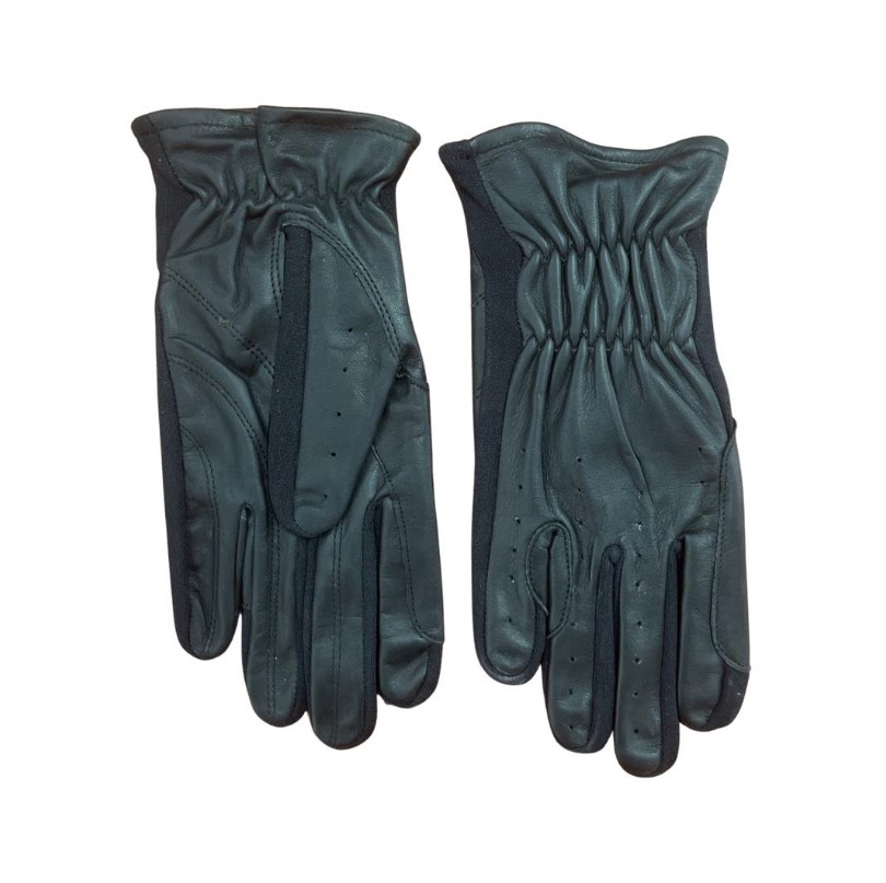 Showcraft – Leather & Spandex Glove-Black