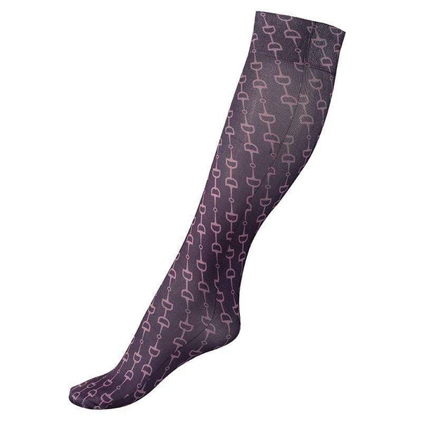 Horze Socks Amira Bit Print Purple