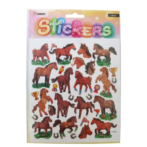 Stickers~ Glitter Competition Horses