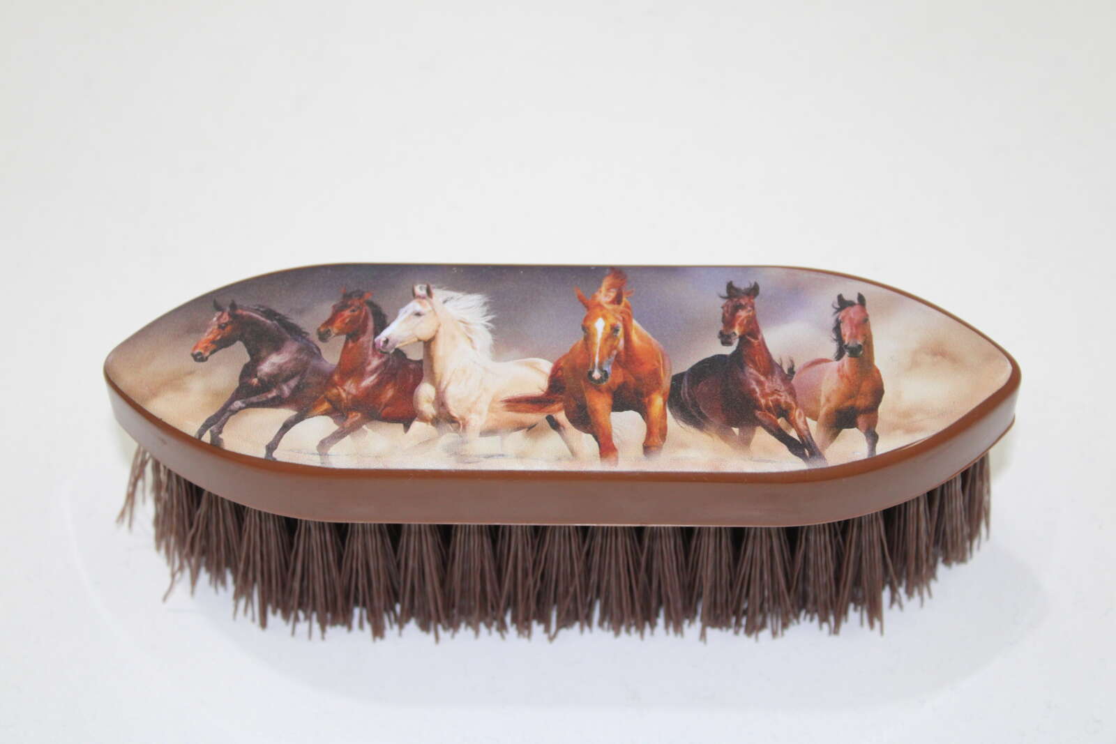 Herd Of Horses Dandy Brush- Brown