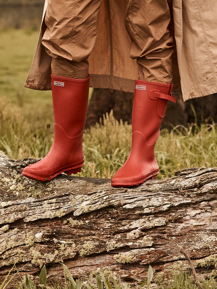 Baxter Waterford Welly-Red