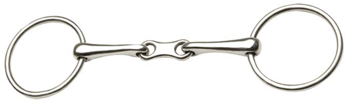 Zilco French Mouth Loose Ring Snaffle – Cob