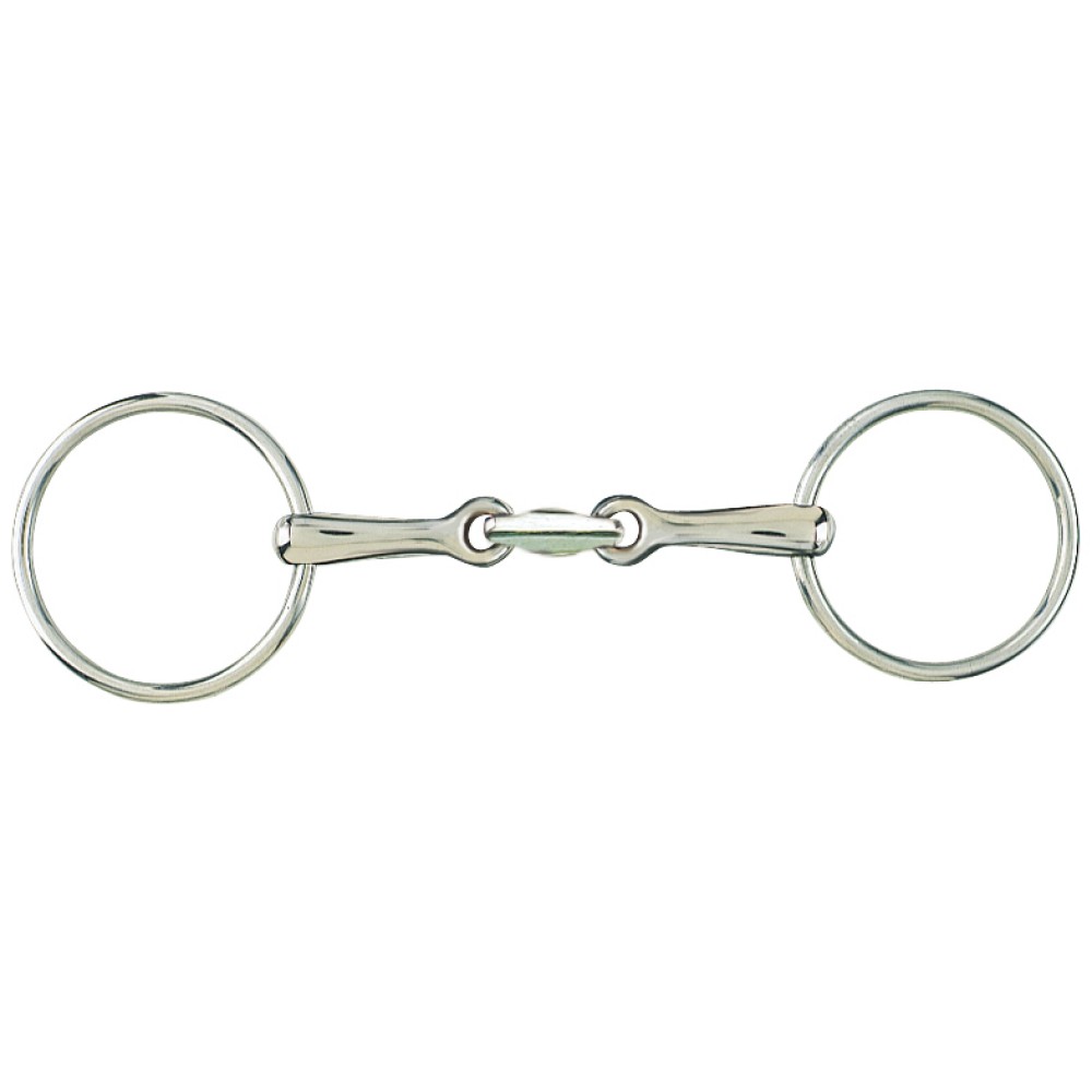Loose Ring Training Snaffle Bit W/SS Mouth – Cob