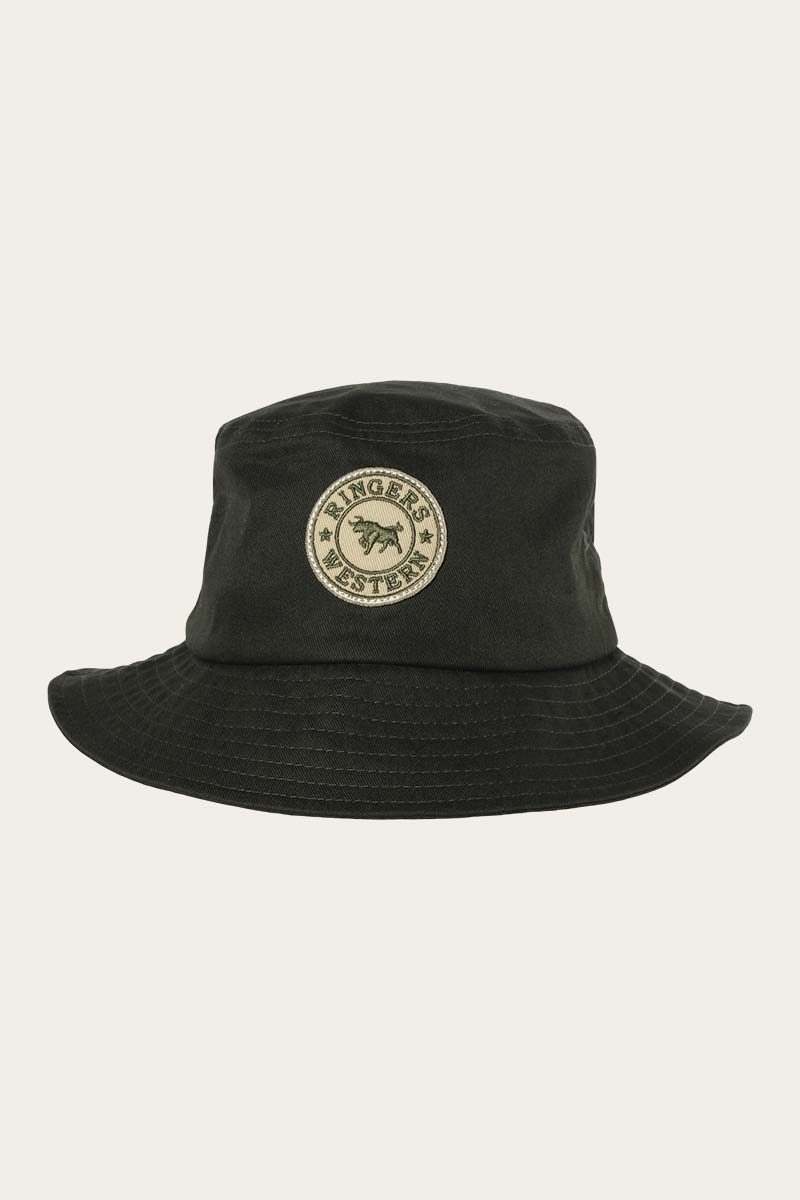 Ringers Western Short Kids Bucket Hat – Forest