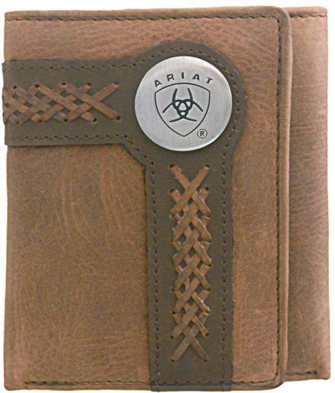 Ariat Tri-Fold Wallet – Accent Overlay