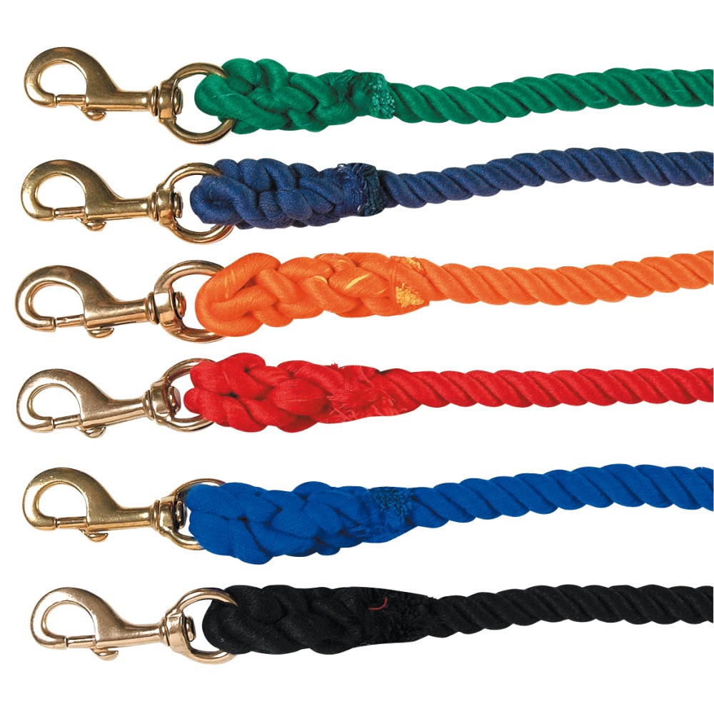Poly Cotton 5/8″ Lead Rope – 8