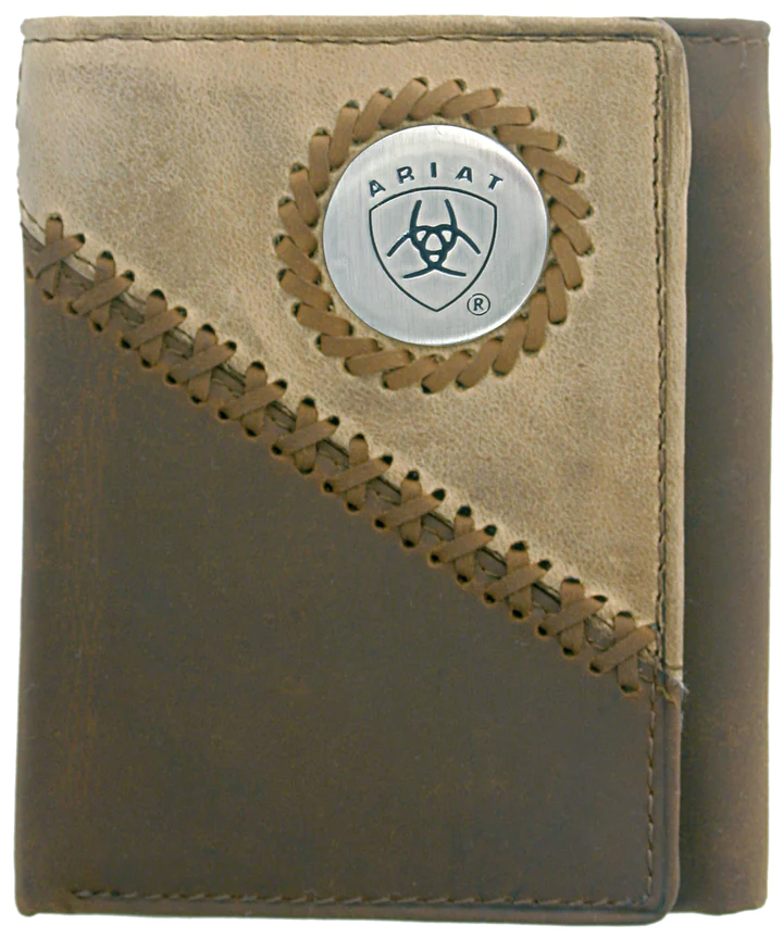 Ariat Tri-Fold Wallet – Two Toned