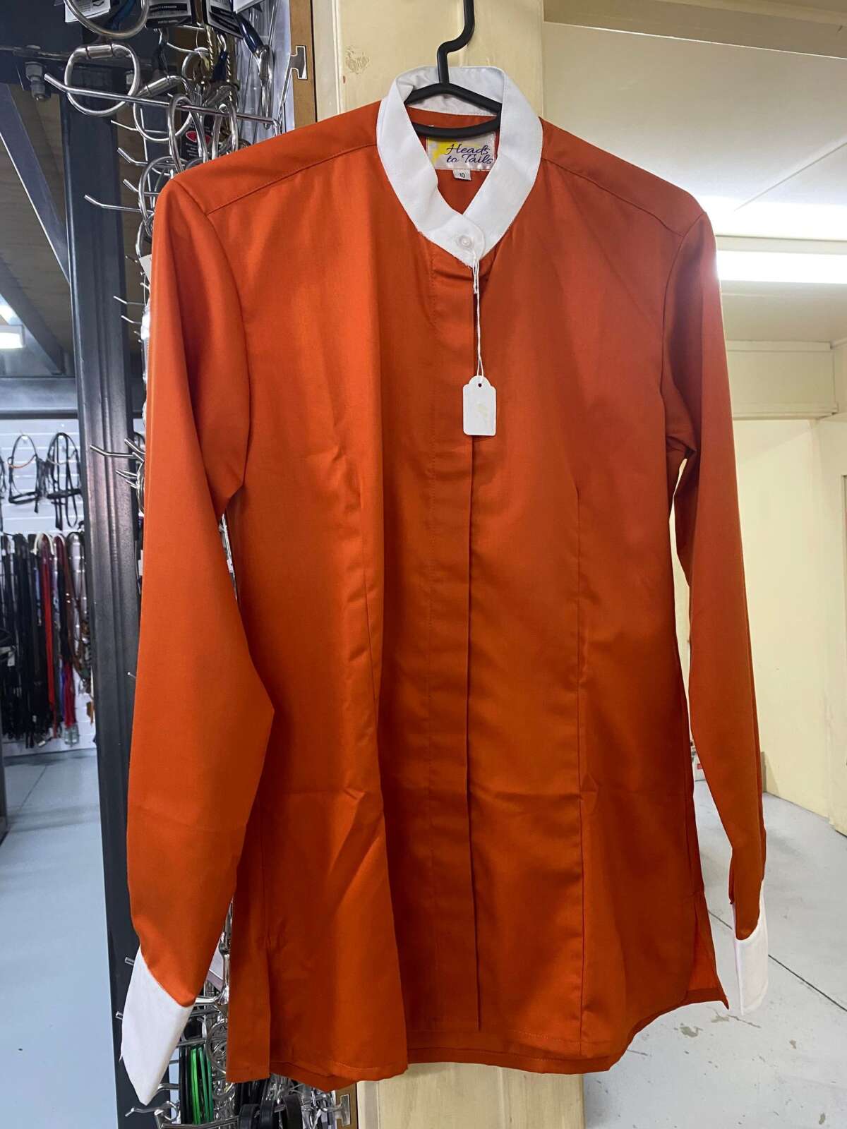Ladies Orange Show Shirt – Size 10