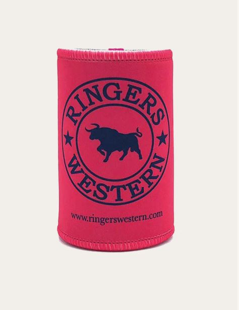 Ringers Western SIGNATURE BULL STUBBY COOLER PINK