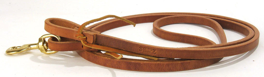 Schutz Harness Leather Rein With Water Loops