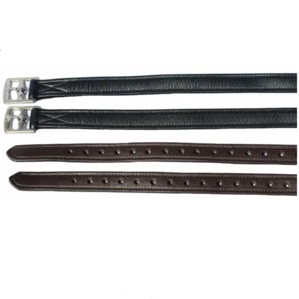 Ascot Equestrian Soft Stitched Stirrup Leathers – Brown 160cm