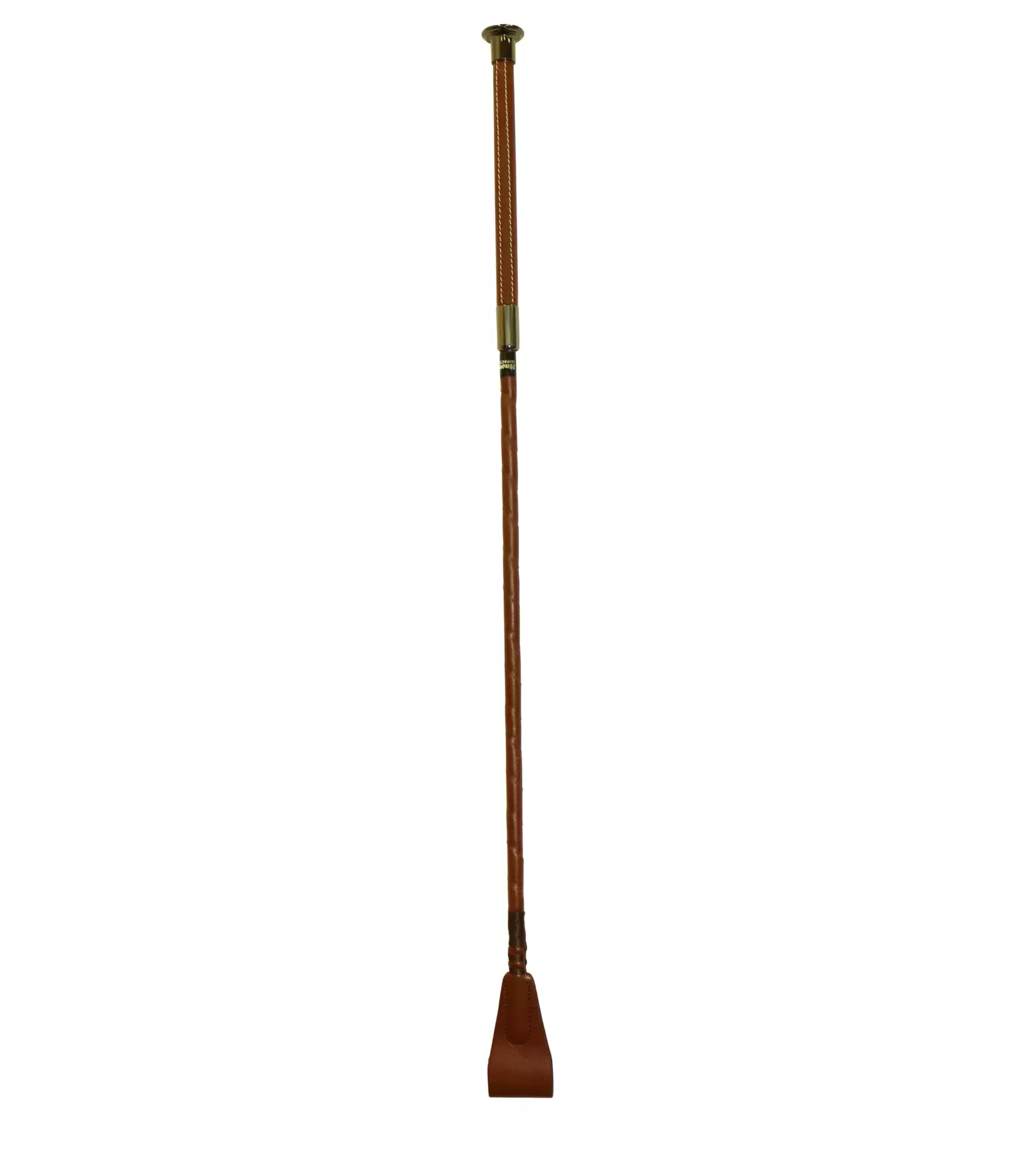 Snowbee Pony Club Whip W/Leather Handle Brown