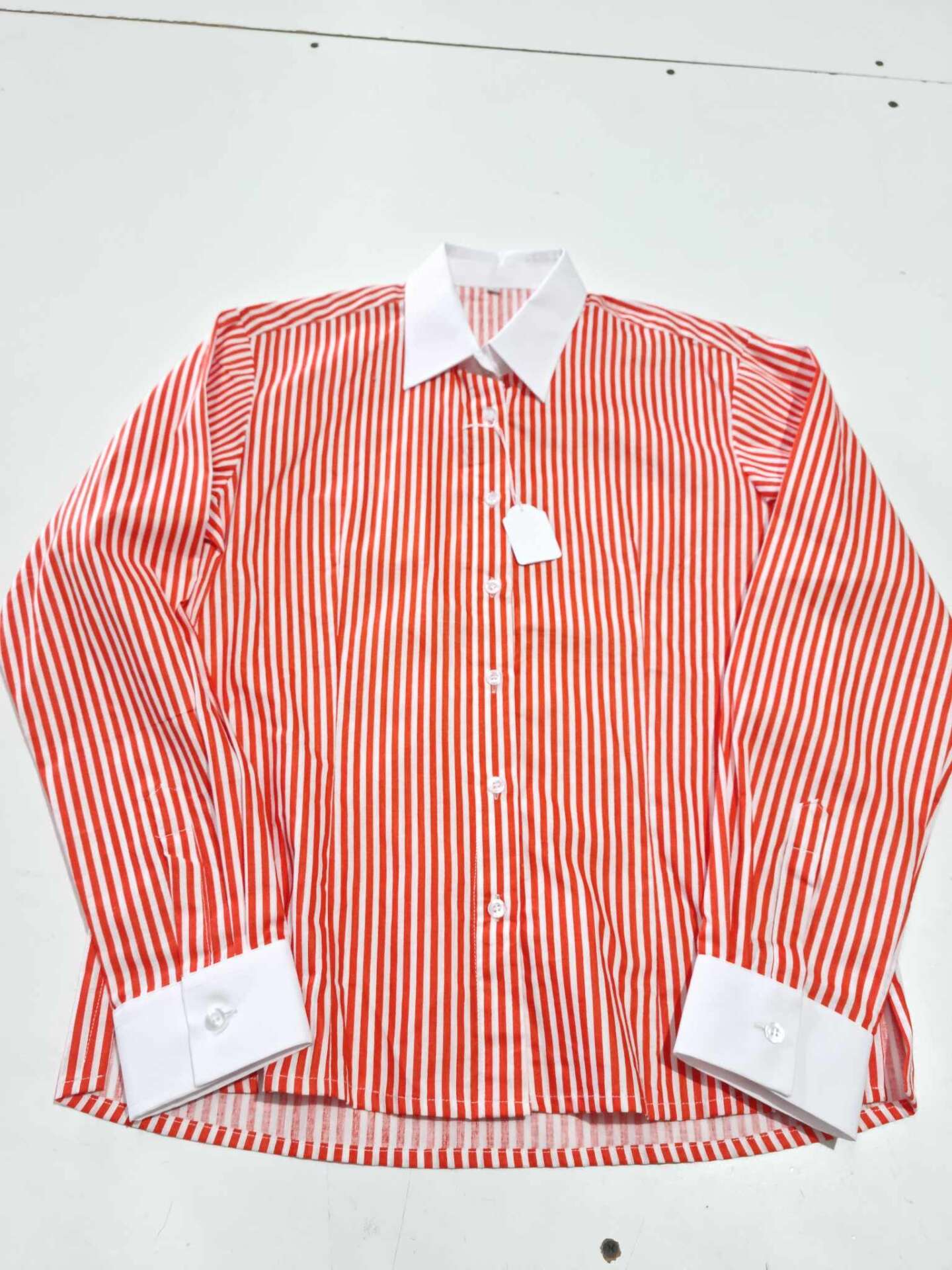 Orange Stripe Show Shirt – Ladies Size 14
