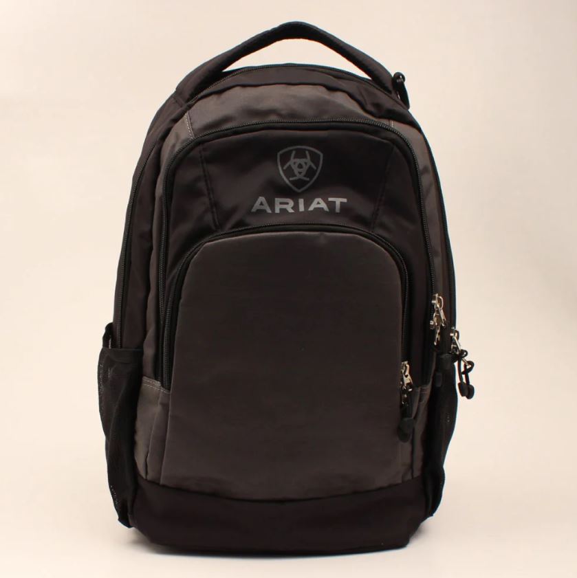 Ariat Classic Backpack – Grey/Black