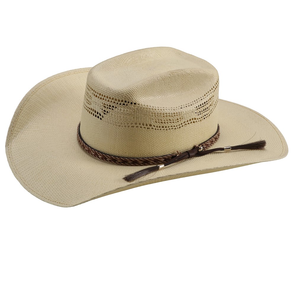 Gone Country Hat Co 8 Seconds Straw Hat
