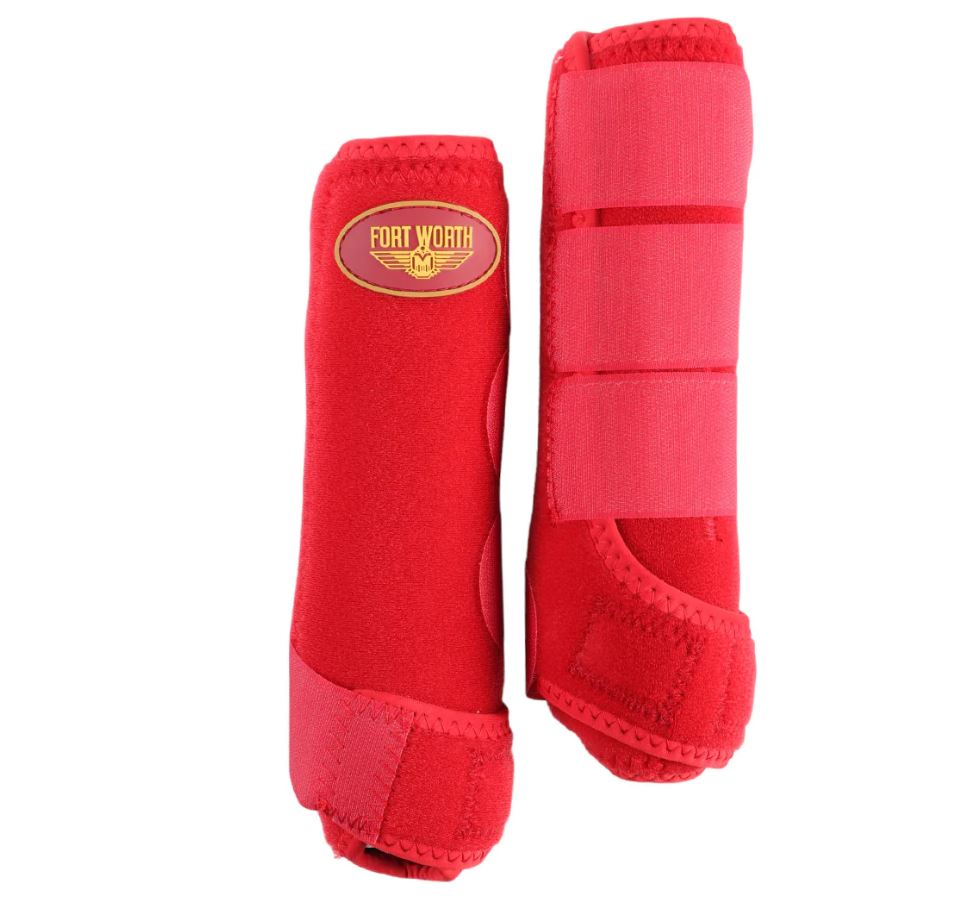 Fort Worth Sports Boots-Red