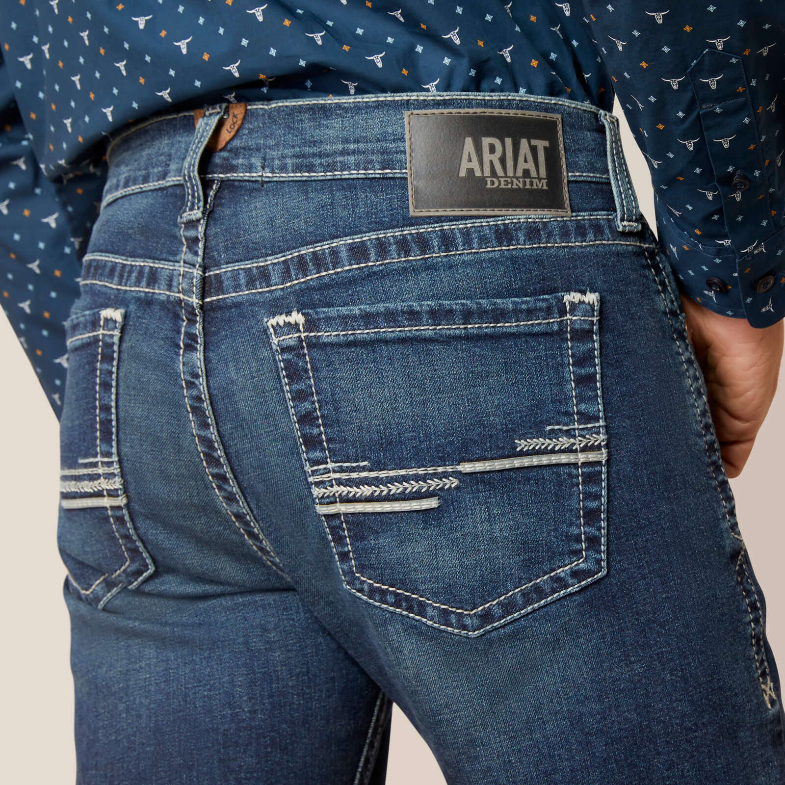 Ariat Men’s M8 Easton Modern Slim TekStretch Jean – Galaxy