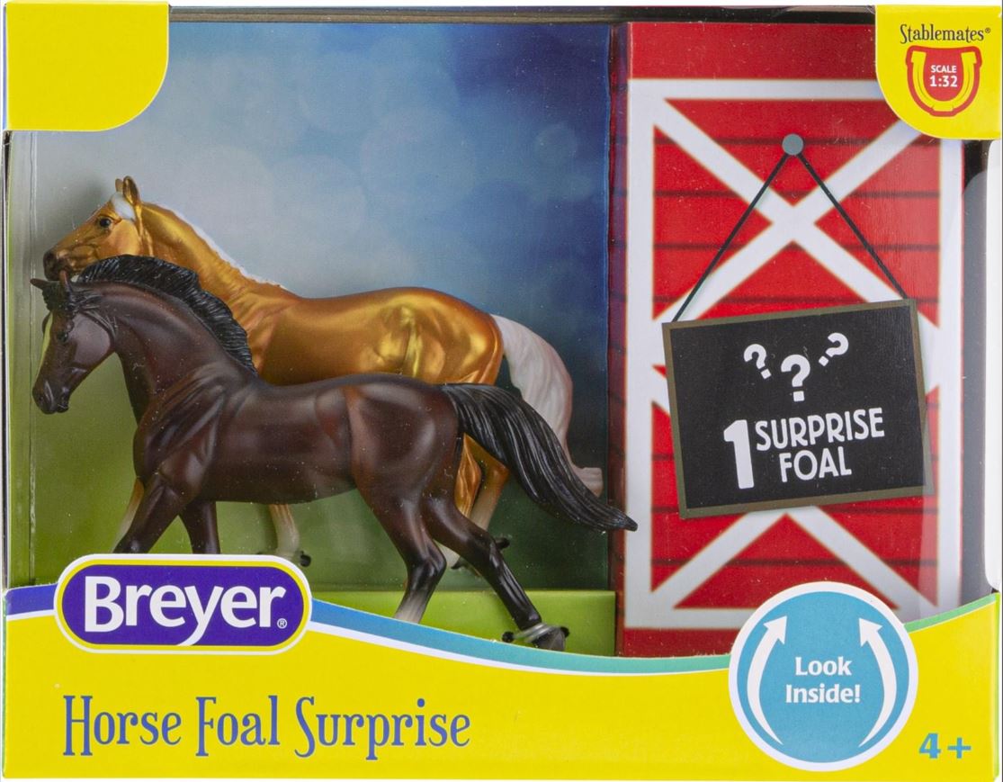 Breyer Stablemates Mystery Horse Foal Surprise – Family 13