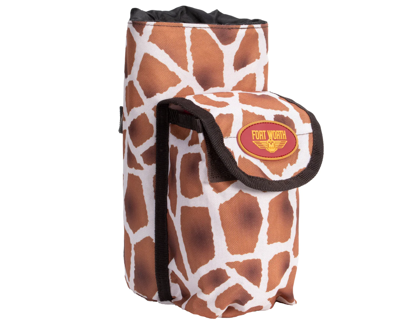 Fort Worth Bottle/Saddle Bag With Pouch Giraffe – Limited Edition