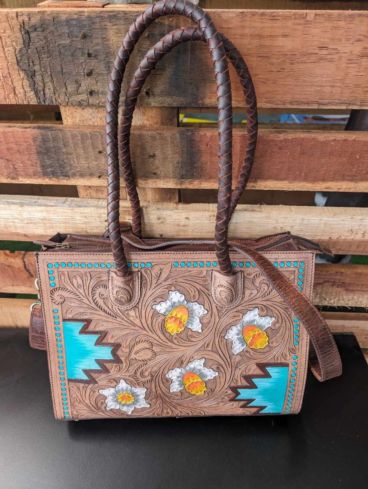 Daisy Western Leather Bag