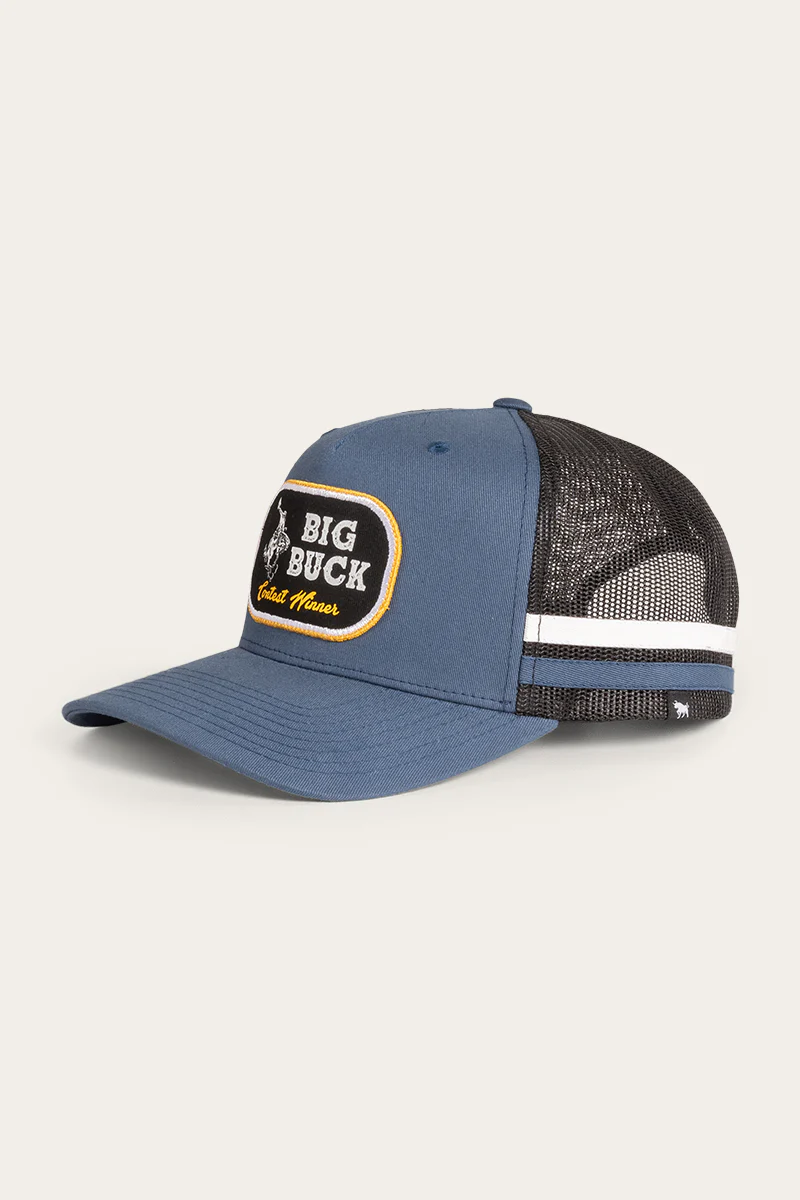 Ringers Western Buck Trucker Cap – Petrol Blue