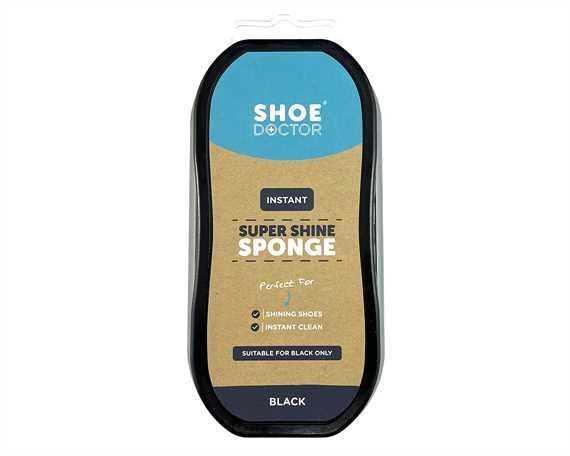 Shoe Doctor Instant Supershine Sponge – Black
