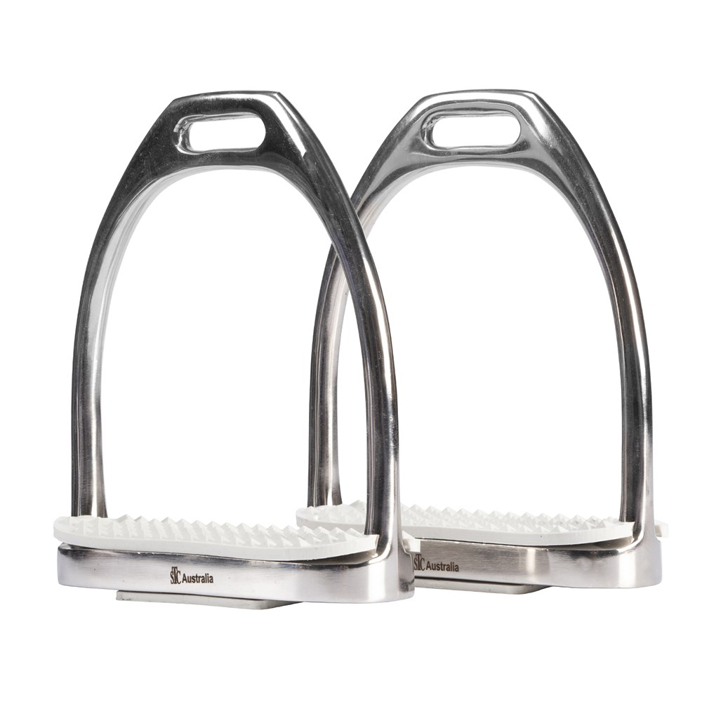 Equisteel Stainless Steel Fillis Stirrup Irons
