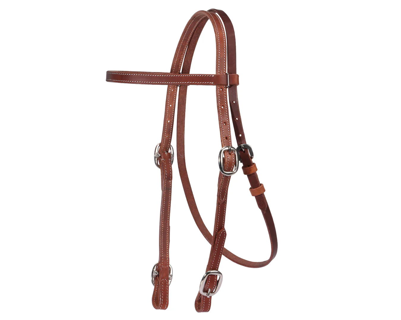 Fort Worth Work Headstall Buckle Ends-Harness