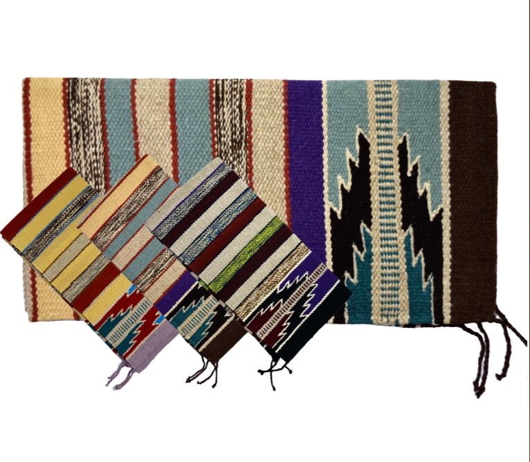 Ezy Ride Wool Multi Weave Blanket 32″ X 64″ Assorted Colours
